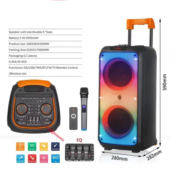 Flame 2.0 Trolley Speaker